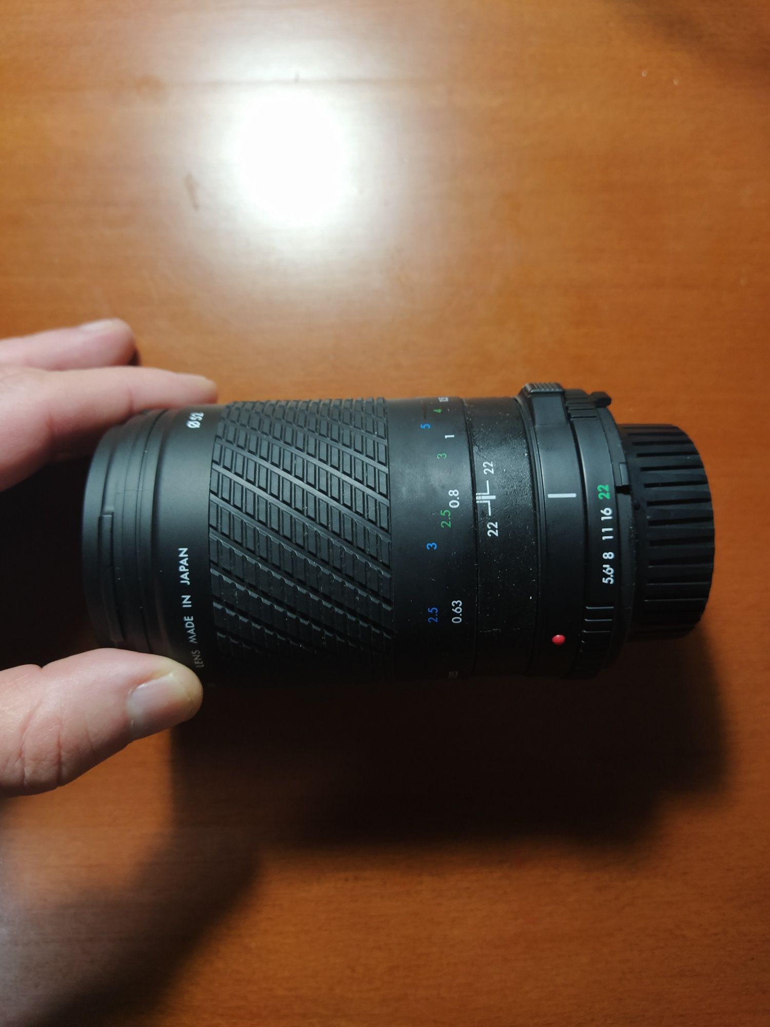 Lente sigma 180mm 5.6 APO(mf)