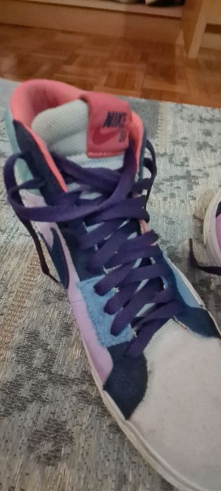 Nike sb zoom blazer mid premium mosaic pack skate shoes