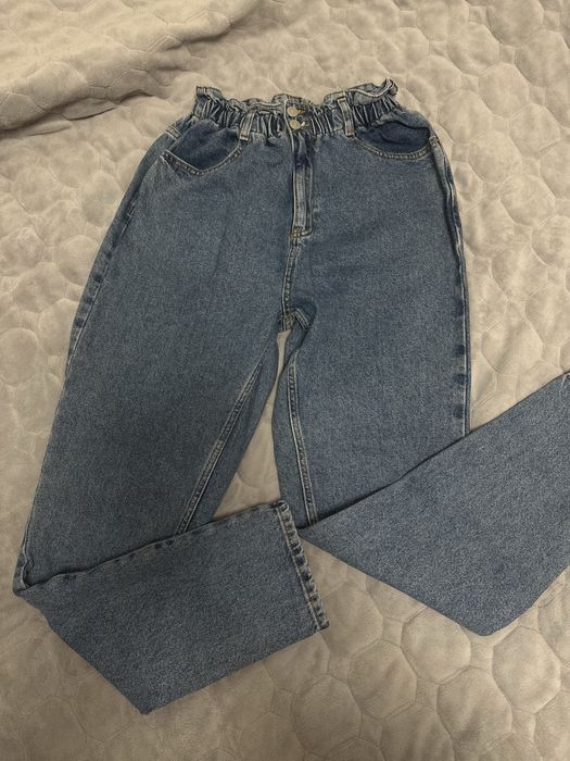 Джинсовые брюки женские