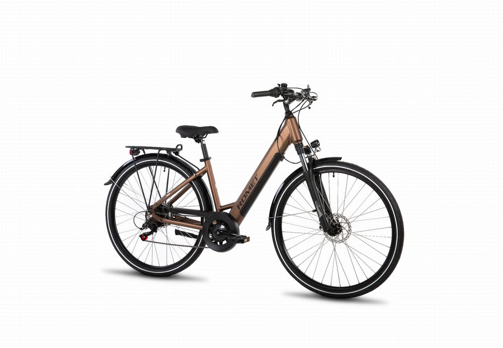 Rower elektryczny ROMET PROECO WAVE AN 1.0 R 504WH brązowy