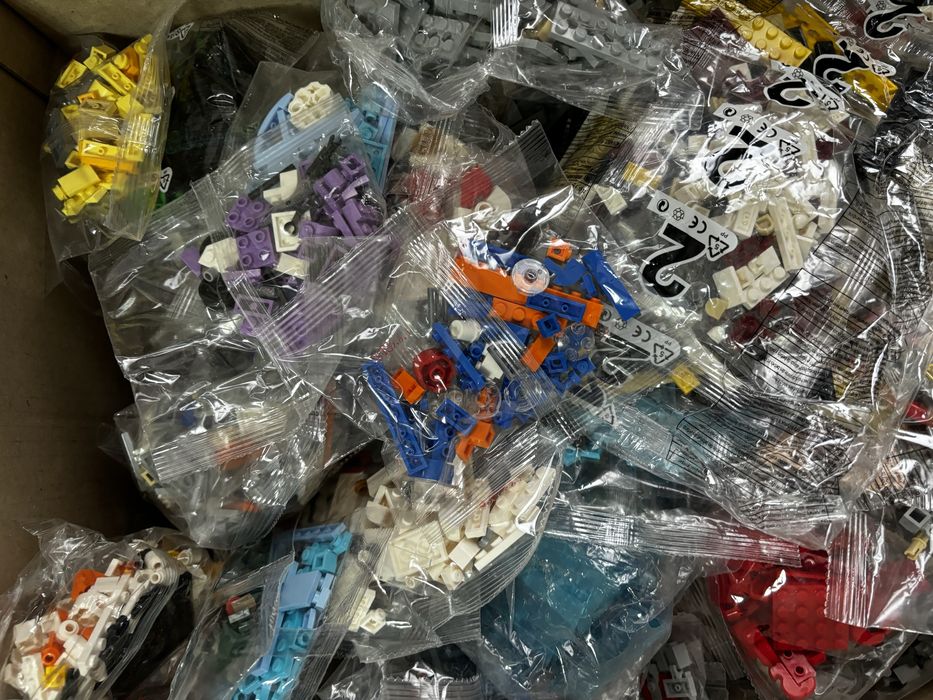 Конструктор на ВАГУ мікс дитячий (сумісний з lego) лего 1кг фігурки