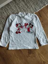 92cm bluzka długi rękaw, koszulka Minnie Mickey