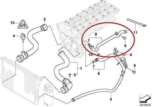 rura wodna BMW Z3 Z4 e46 m52 m54 e39 x5 x3 magistrala oryginał