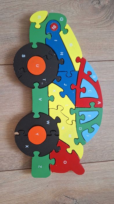 Drewniane puzzle