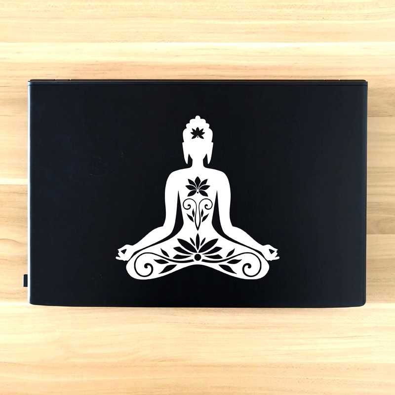 Adesivo Autocolante Vinil - Buddha Buda Meditação Zen - Carro ou Casa