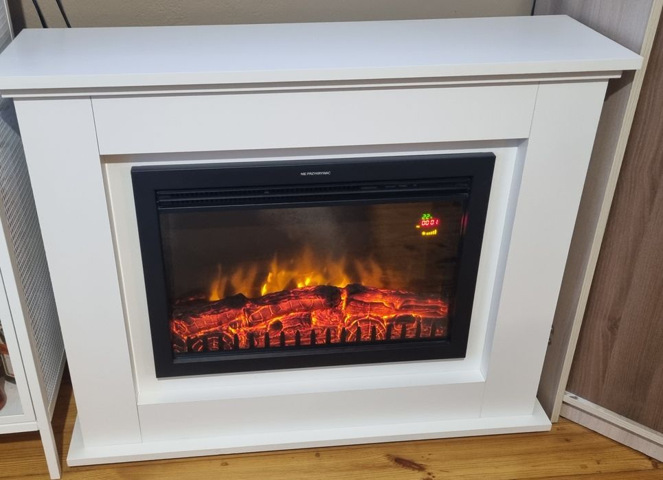 Kominek elektryczny  2000W biały