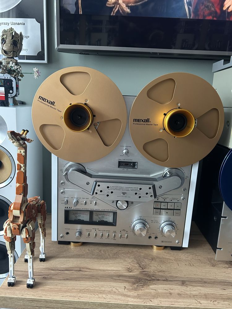 Magnetofon Szpulowy Akai GX-635DB/Kielichy/Szpule/Piekny!