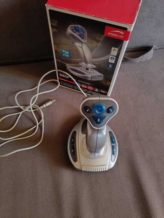 Джойстик для игры на самолётах. Speedlink Wasp² USB