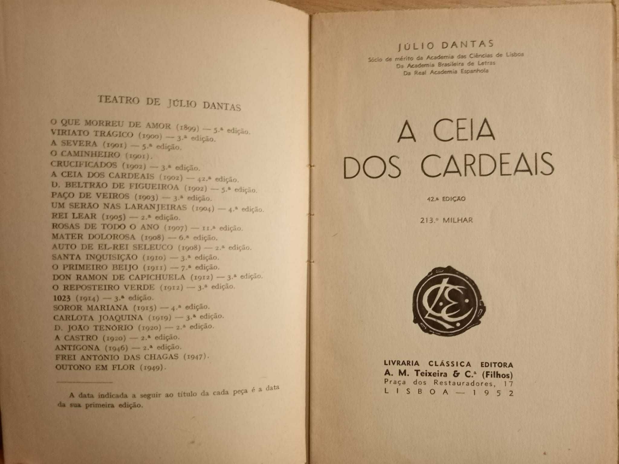 A Ceia dos Cardeais de Júlio Dantas