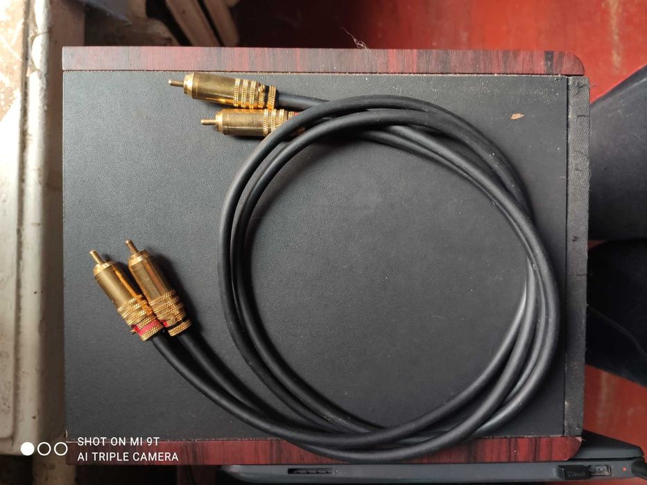 Аудіофільскій міжблоковий стереокабель 1м