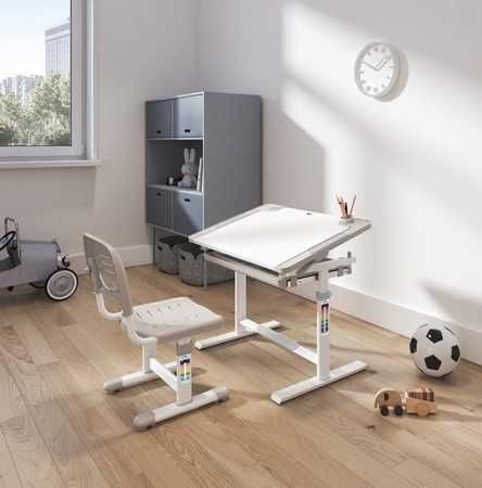 Nowe ergonomiczne biurko / krzesło / lampka LED / dla dziecka !A3089!