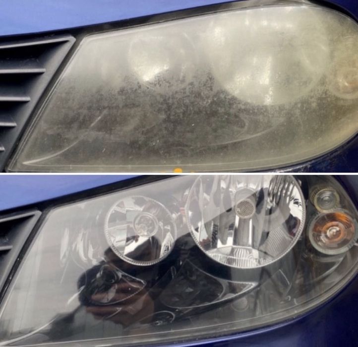 Полірування фар авто • Полировка автомобильных фар