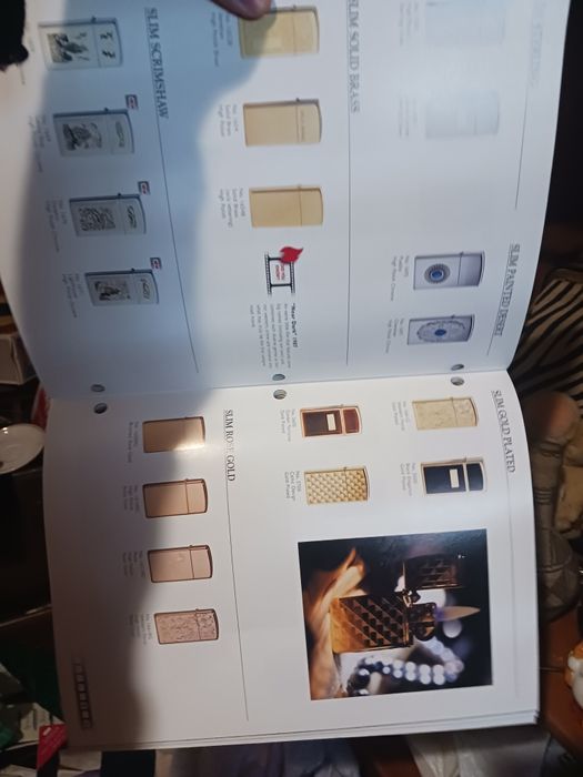 Revista zippo isqueiro