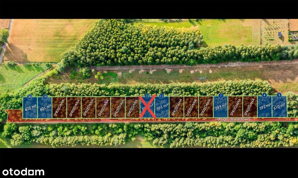 Ostatnie 7 działek z pozwoleniem na budowę domu