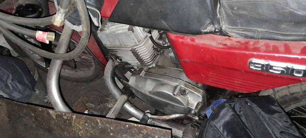 Jawa 638 с коляской