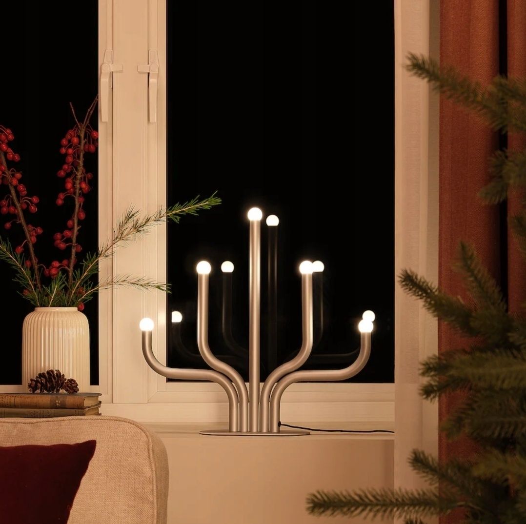 FRÖJDA Ozdoba świecznik  LED ikea