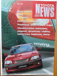 TOYOTA Avensis magazyn TOYOTA News nr 1/1998