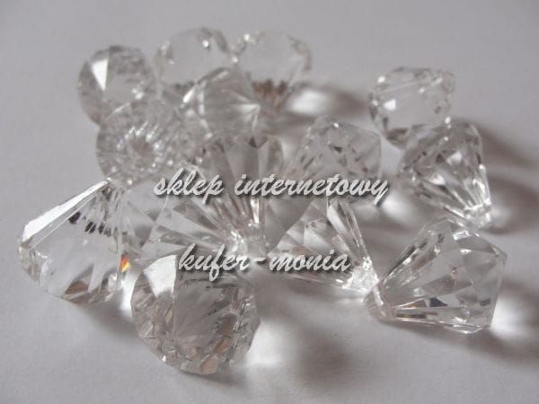Korale Brylantowe 22 mm (2szt). Import