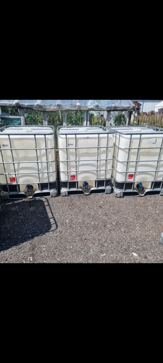 Zbiornik czysty 1000l na deszczówkę mauzer baniak beczka transport cza