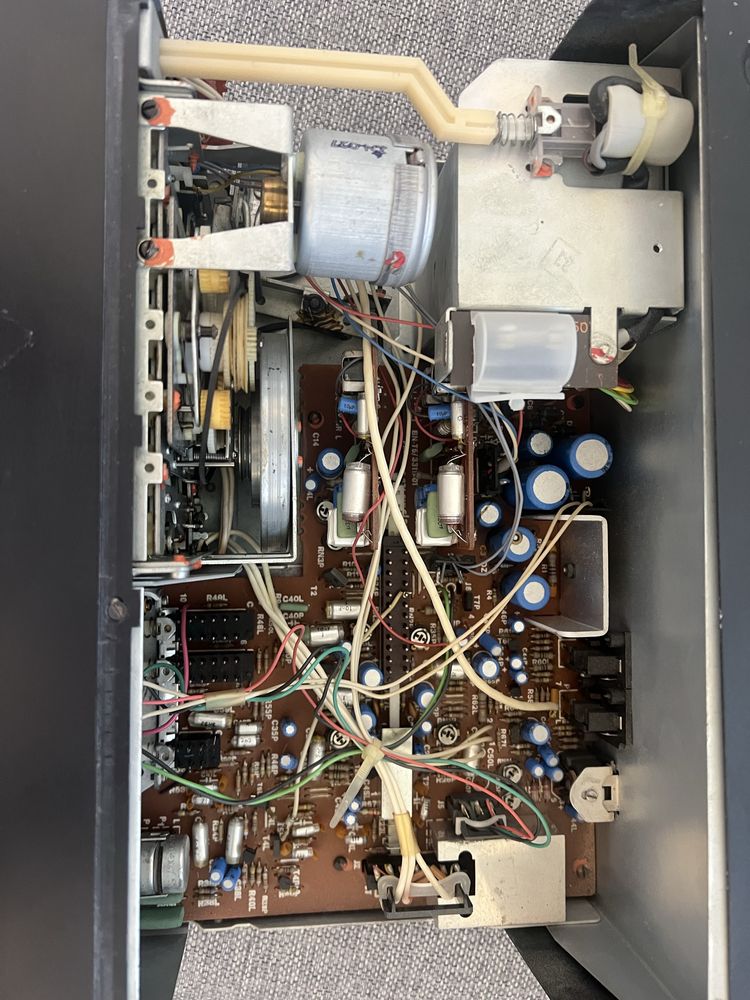 Magnetofon Unitra M8010 z mikrofonem