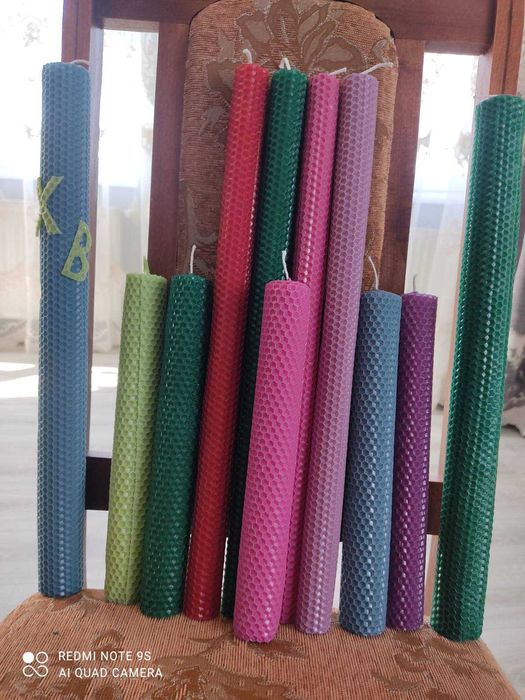 Продаю свічки ручної роботи.