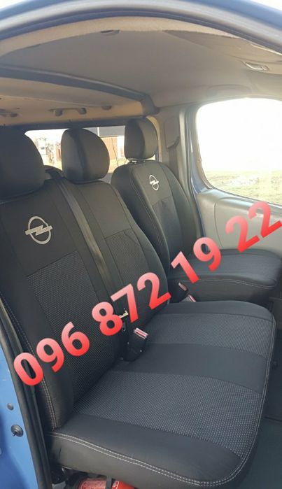 Чехлы Чохли авточехлы Opel Vivaro Renault Trafic Виваро Трафик