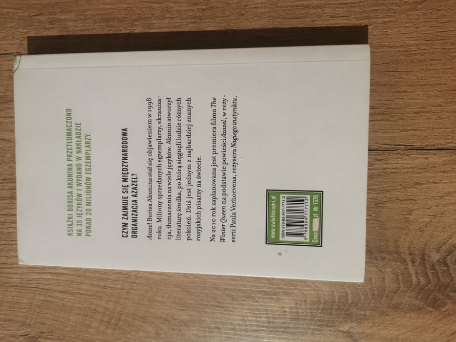 Książka Azazel Boris Akunin