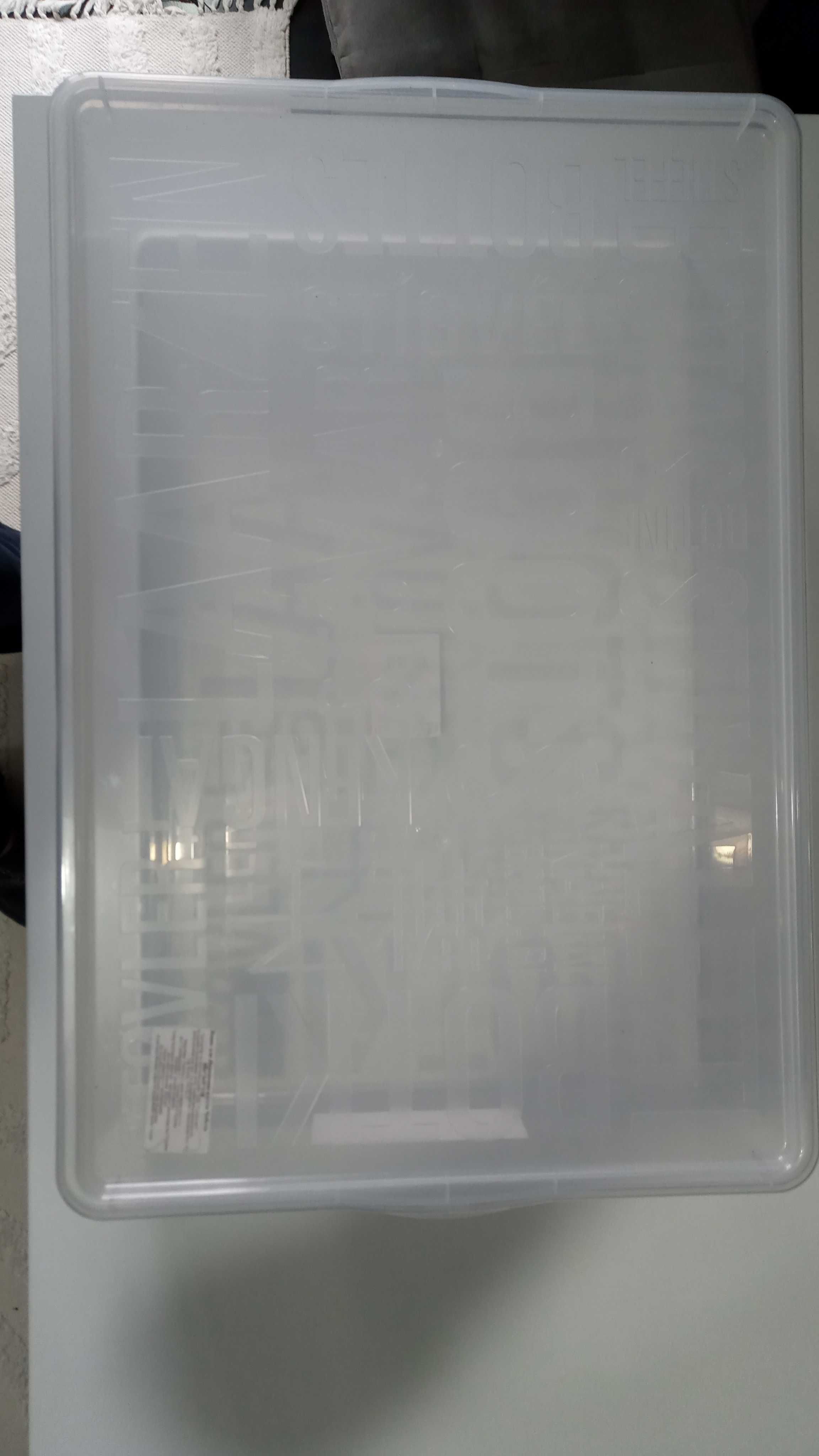 Ящик для хранения Plast Team под сапоги прозрачный 11x365x550 м