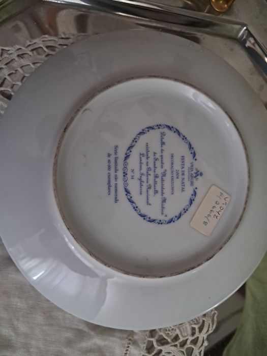 Pratos de Natal da Vista Alegre