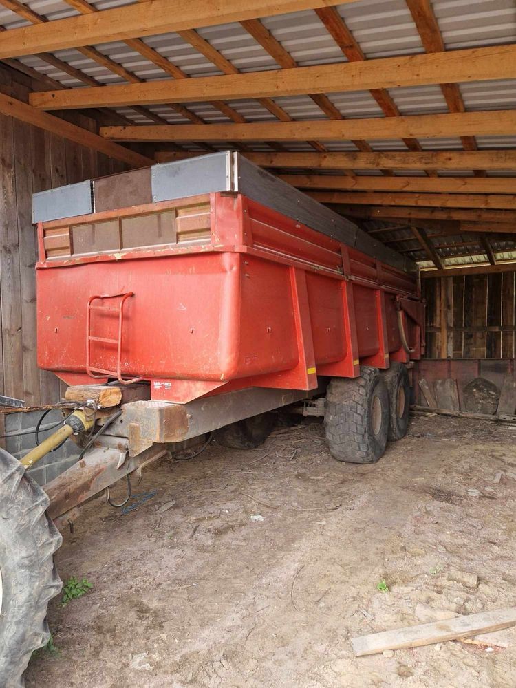 Przyczepa skorupowa brimont 16ton wywrotka tandem