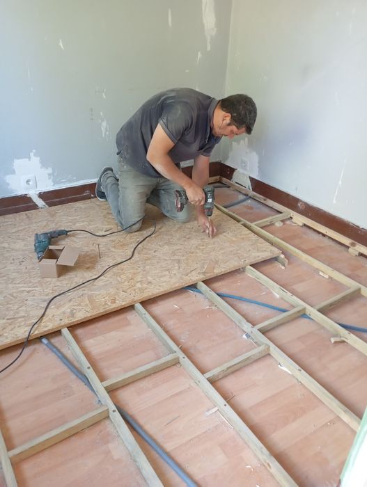 Pinturas,Pladur, flutuante lavagem de Telhados