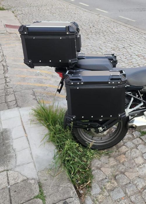 (NOVO) Malas Laterais + Top Case Alumínio Benelli 502 / 502X