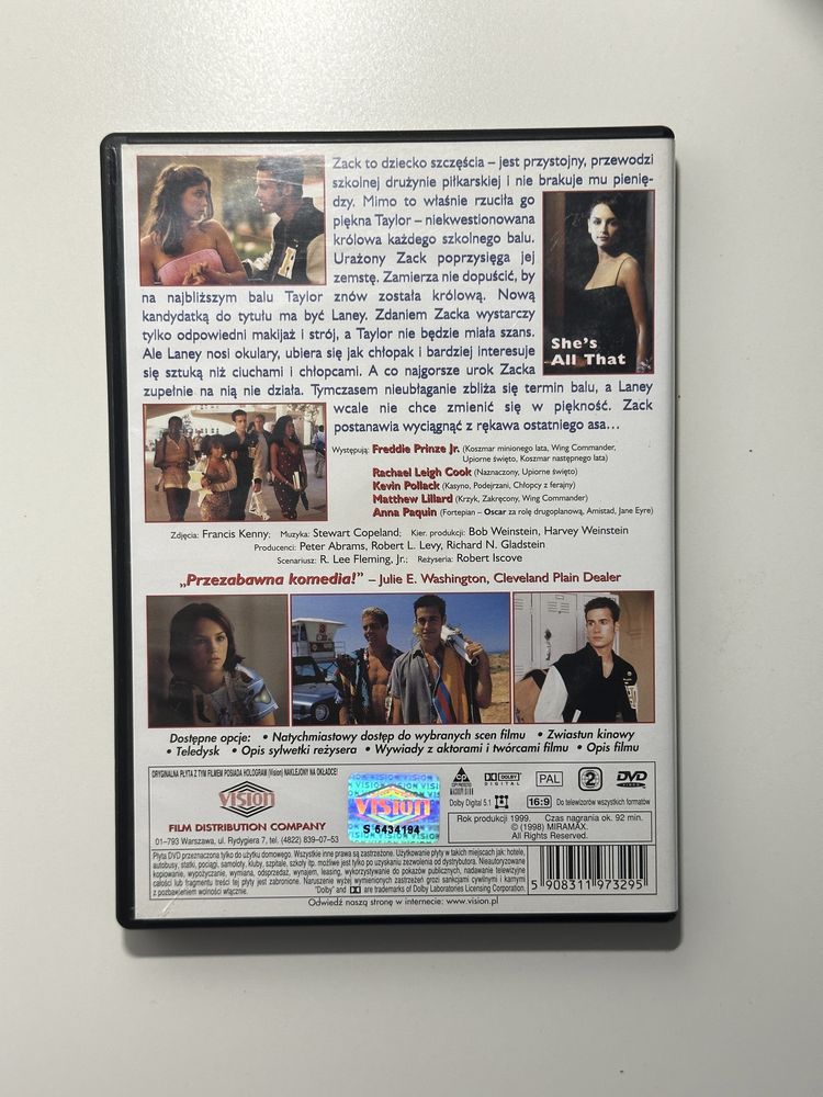 Cała Ona She’s All That DVD Napisy PL