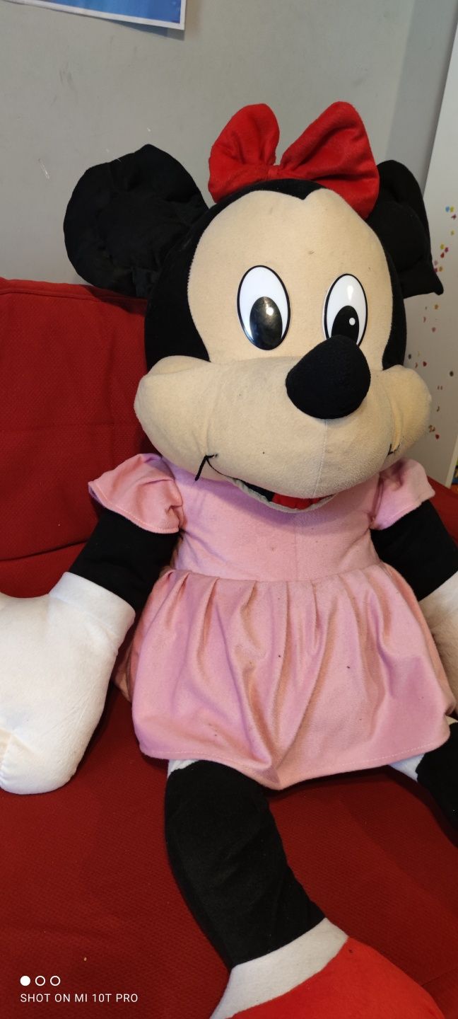 Duża pluszowa maskotka pluszak myszka Minnie Disney xxl