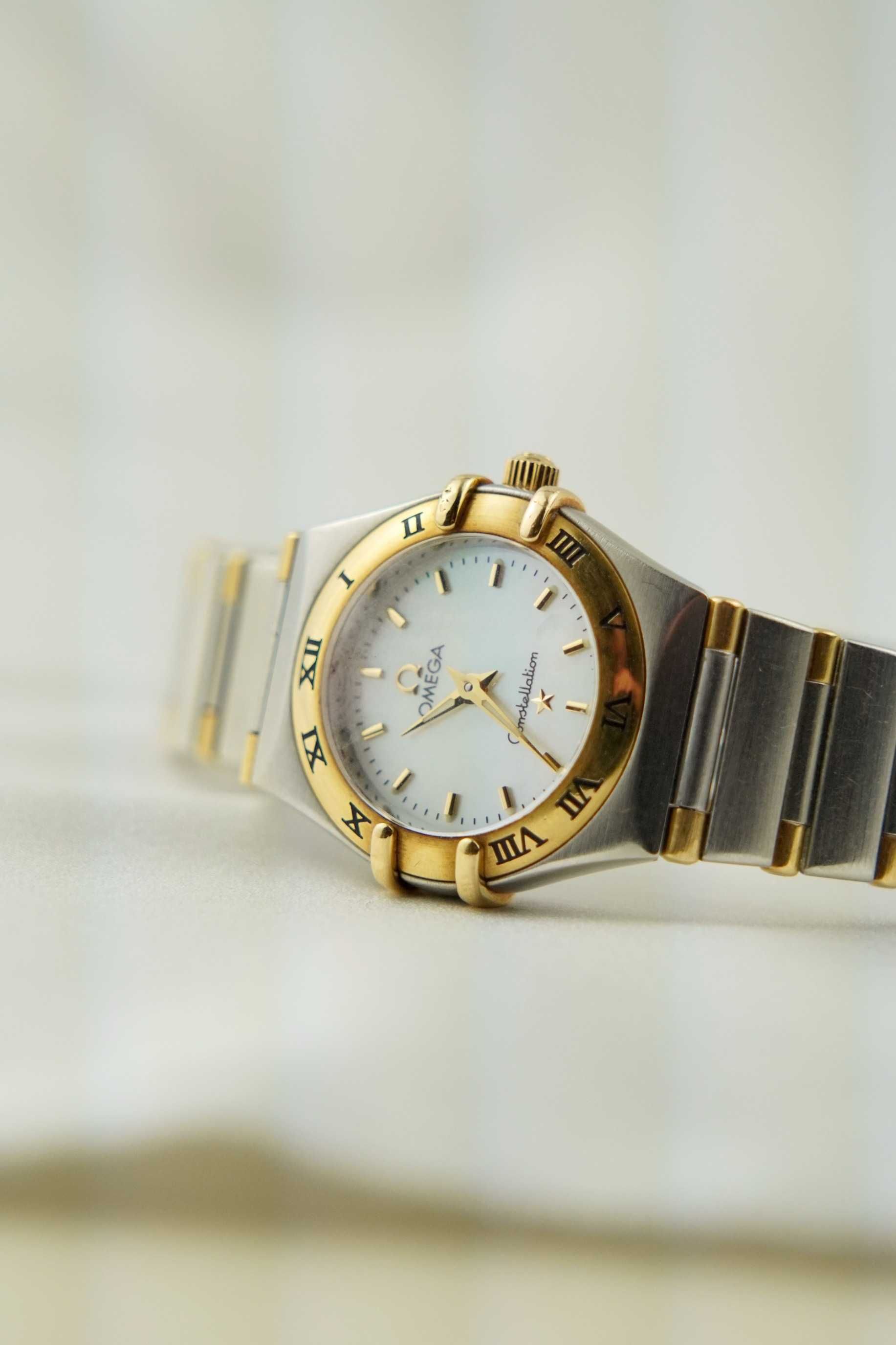 Zegarek Omega Constellation Mini Lady 25mm 18K Złoto/Stal