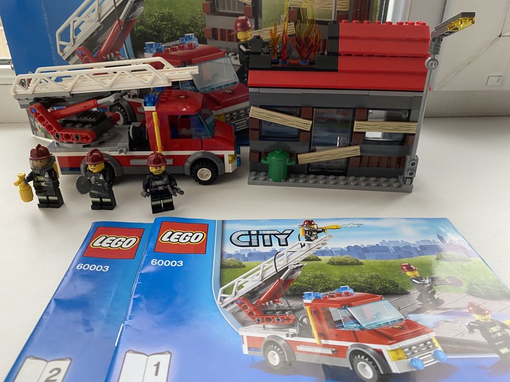 Lego City (Лего Сити) тушение пожара/60003