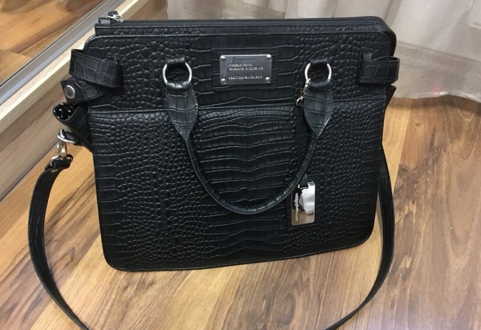 Torba ROMA od Sabriny Pilewicz. Torba w stylu Hermès.