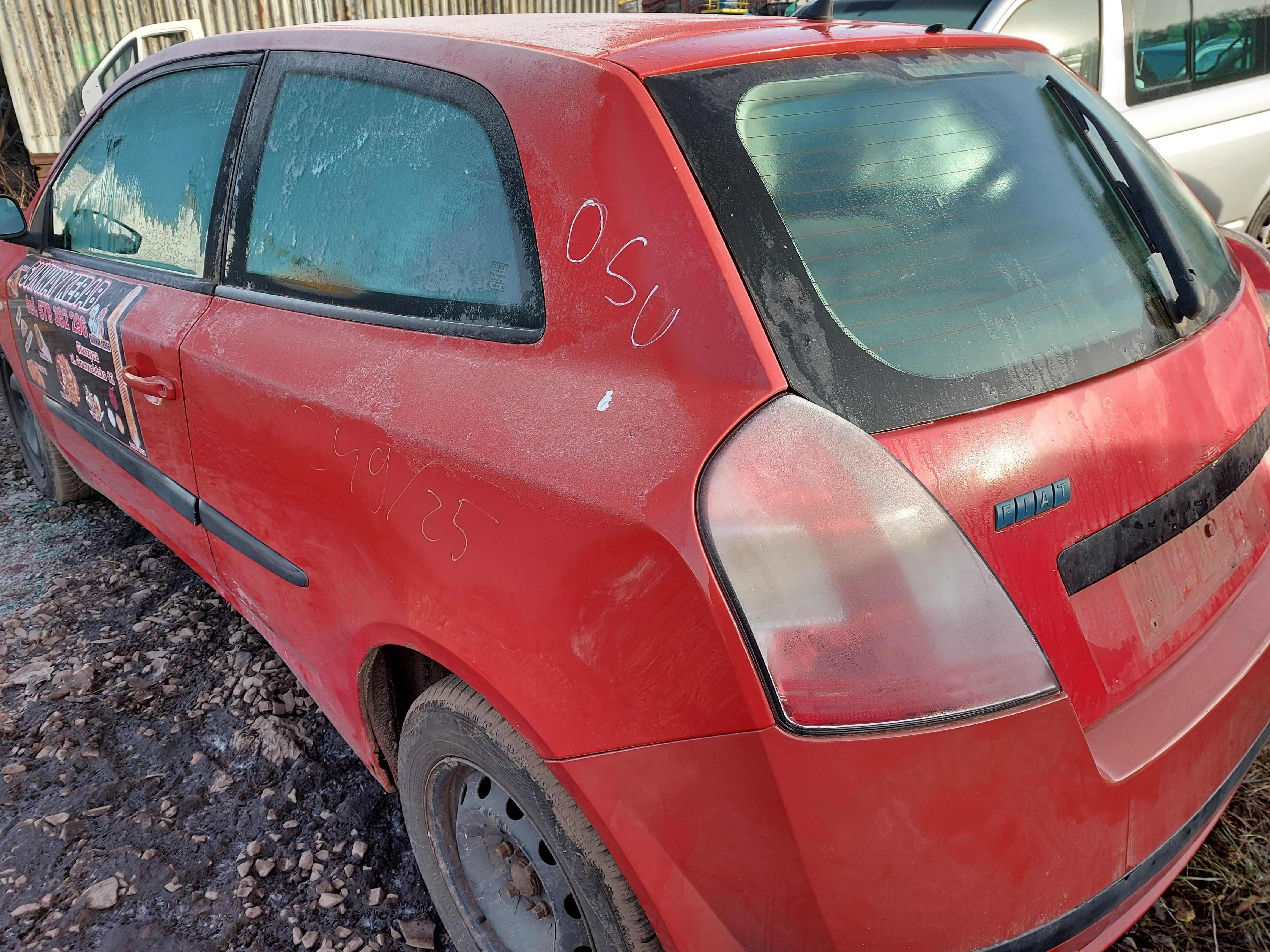 Fiat Stilo 199 ROSSO TIZIANO wszystkie części FV dostawa