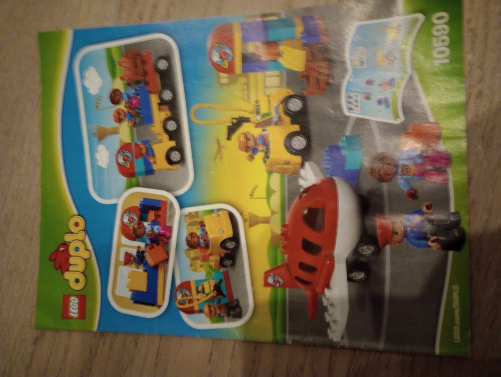 Lego duplo samolot  lotnisko 10590