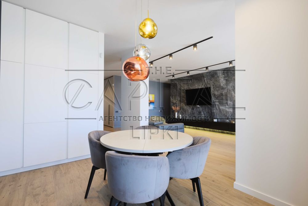 Стильна та сучасна  3 кімнатна 125м2  в єлітном ЖК Новопечерські Липки