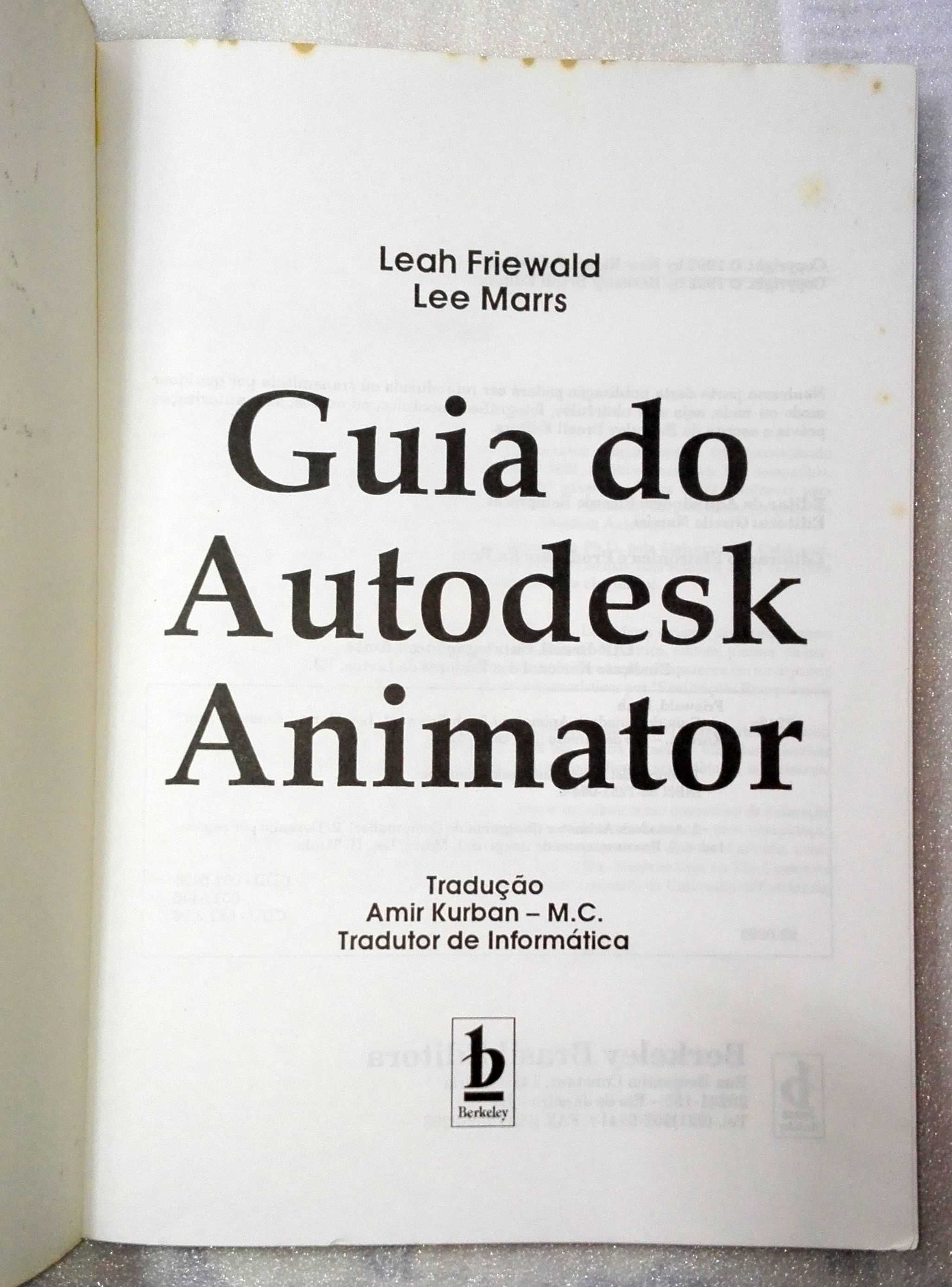Livro Guia do Autodesk Animator
