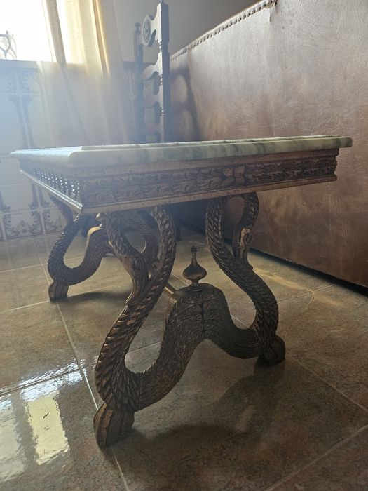 Mesa de Centro Mármore Vintage
