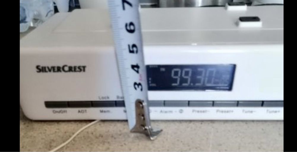 Radio Relógio de Cozinha