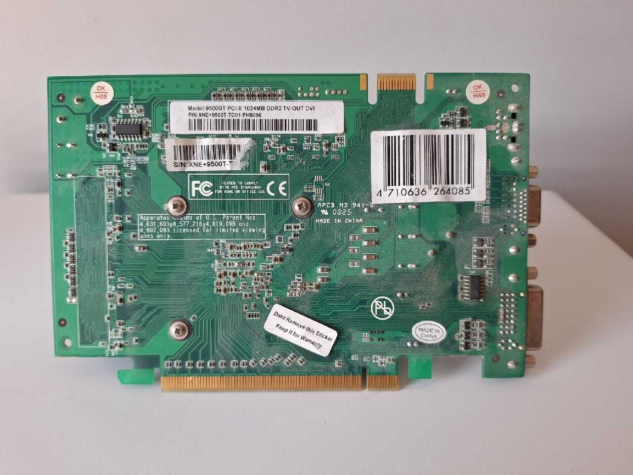 Karta graficzna Nvidia Geforce 9500GT PCI-E 1GB DDR2 TV out DVI