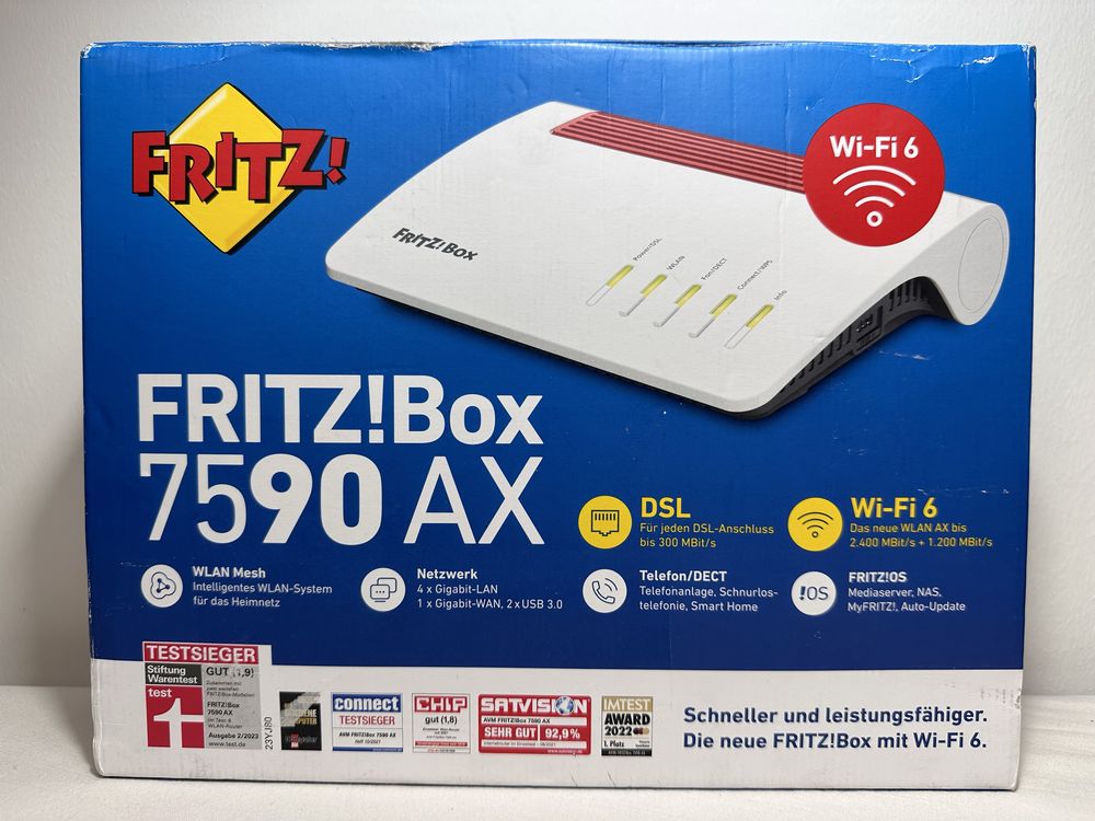 Wi-Fi FRITZ! Box 7590 AX