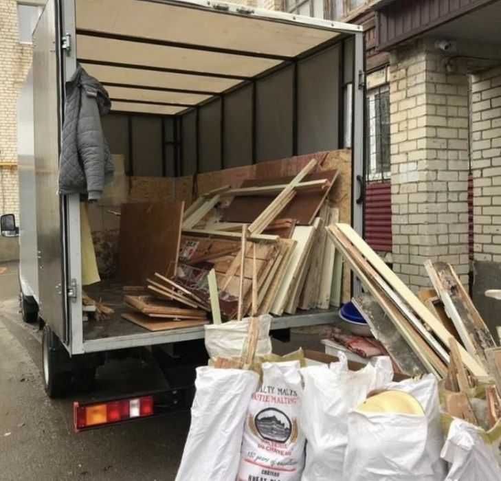 Вывоз старой мебели, вывоз хлама, вывоз строительного мусора.Газель.