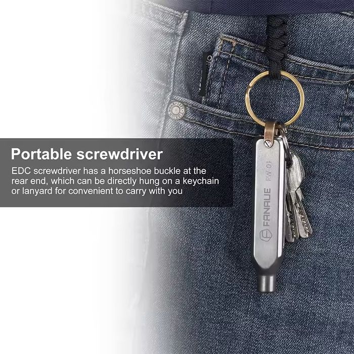 EDC ‼️ Титанова викрутка з бітками