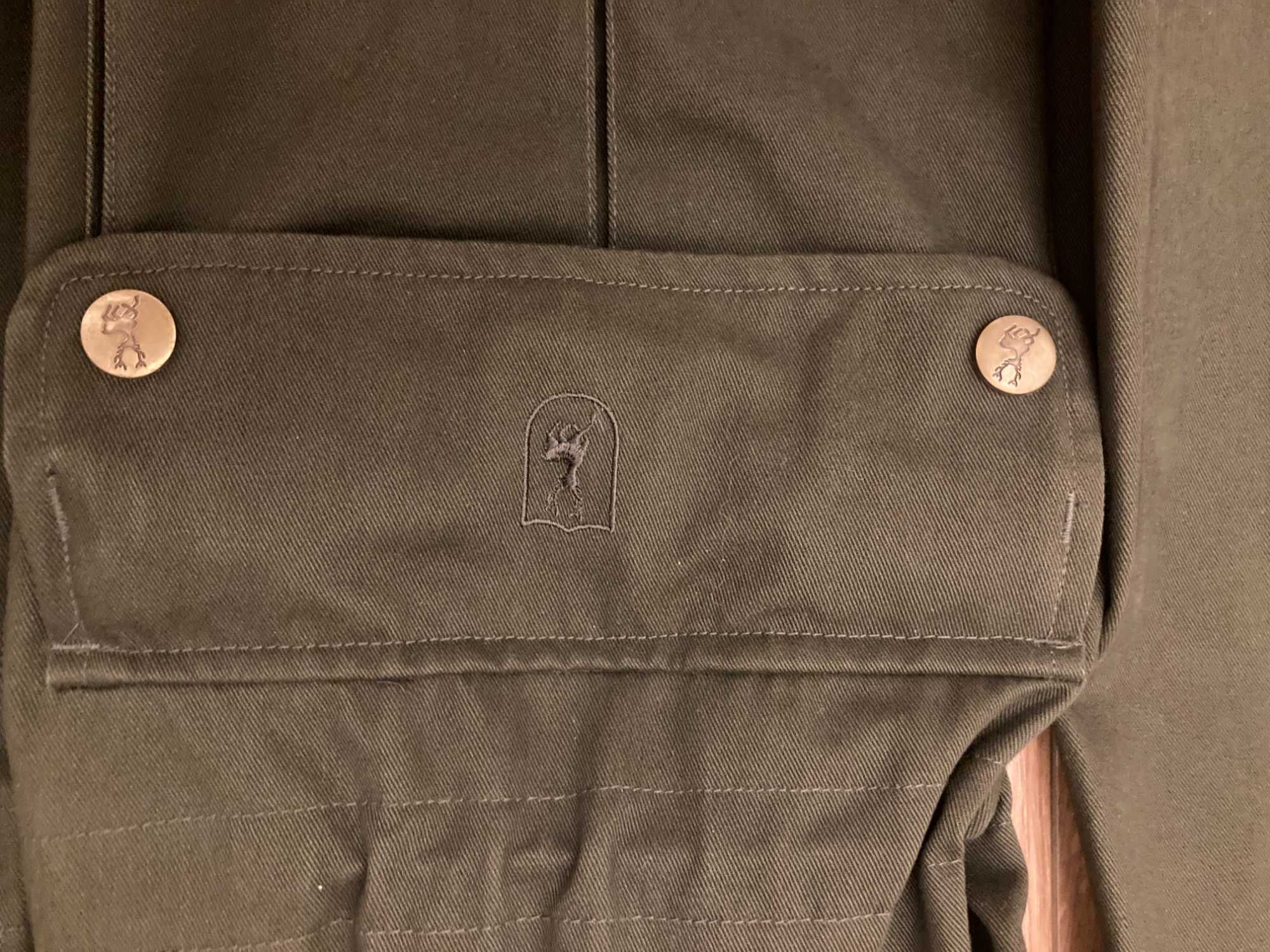 Blusão XL Vintage Look Army Style Ideal para Caçadores como novo