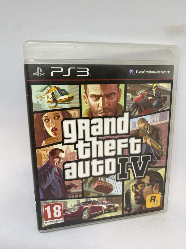 Gra Grand Theft Auto IV PS3 Play Station 3 Pudełkowa