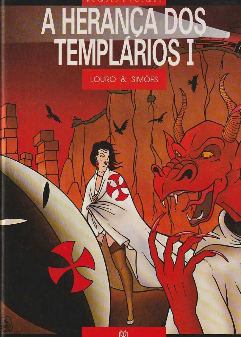 A herança dos Templários I-Luís Louro; Tozé Simões-Asa